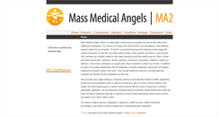 Desktop Screenshot of massmedangels.com